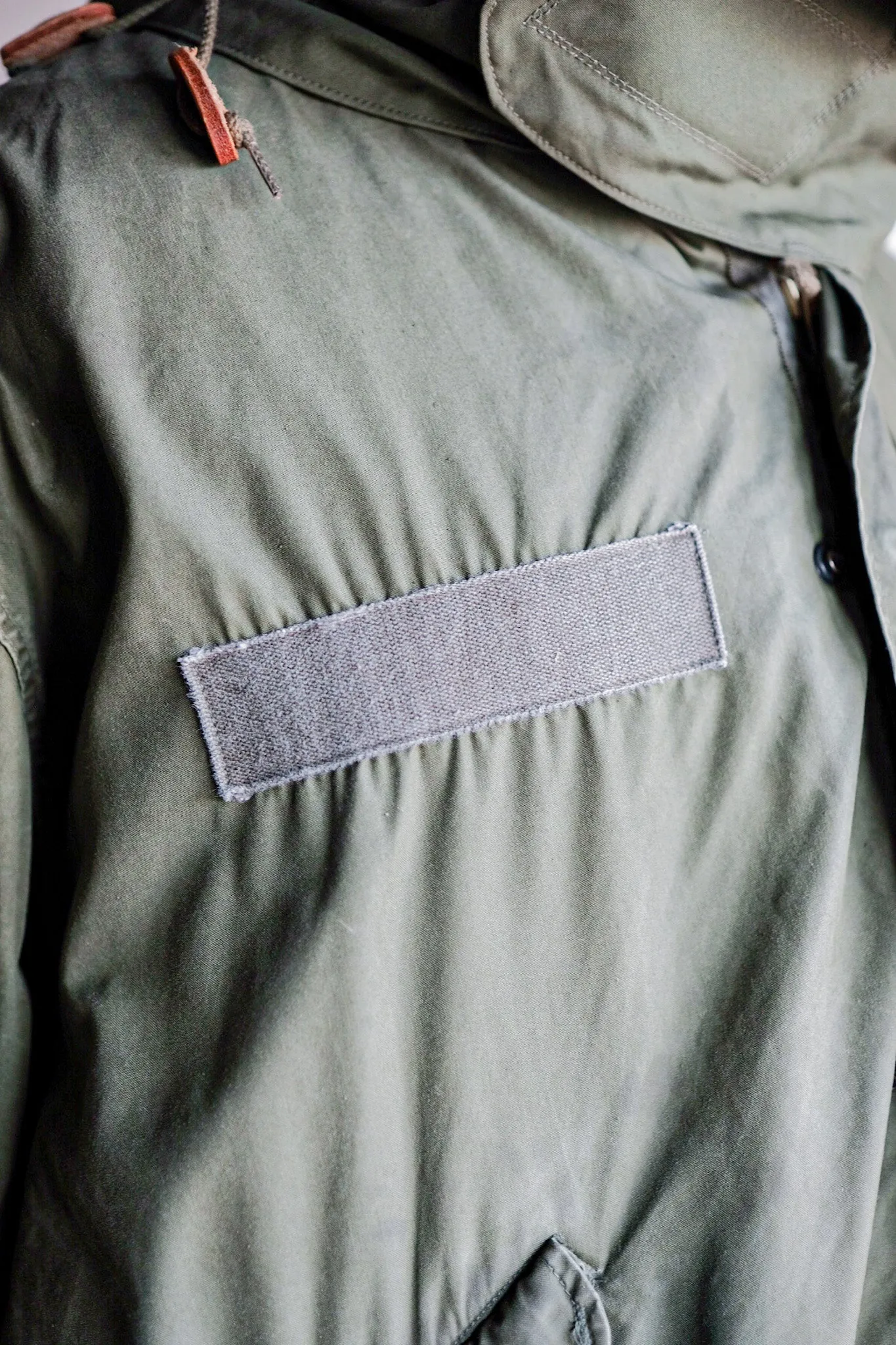 【~80's】U.S.ARMY M-65 Fishtail Parka Size.MEDIUM "Full Set"