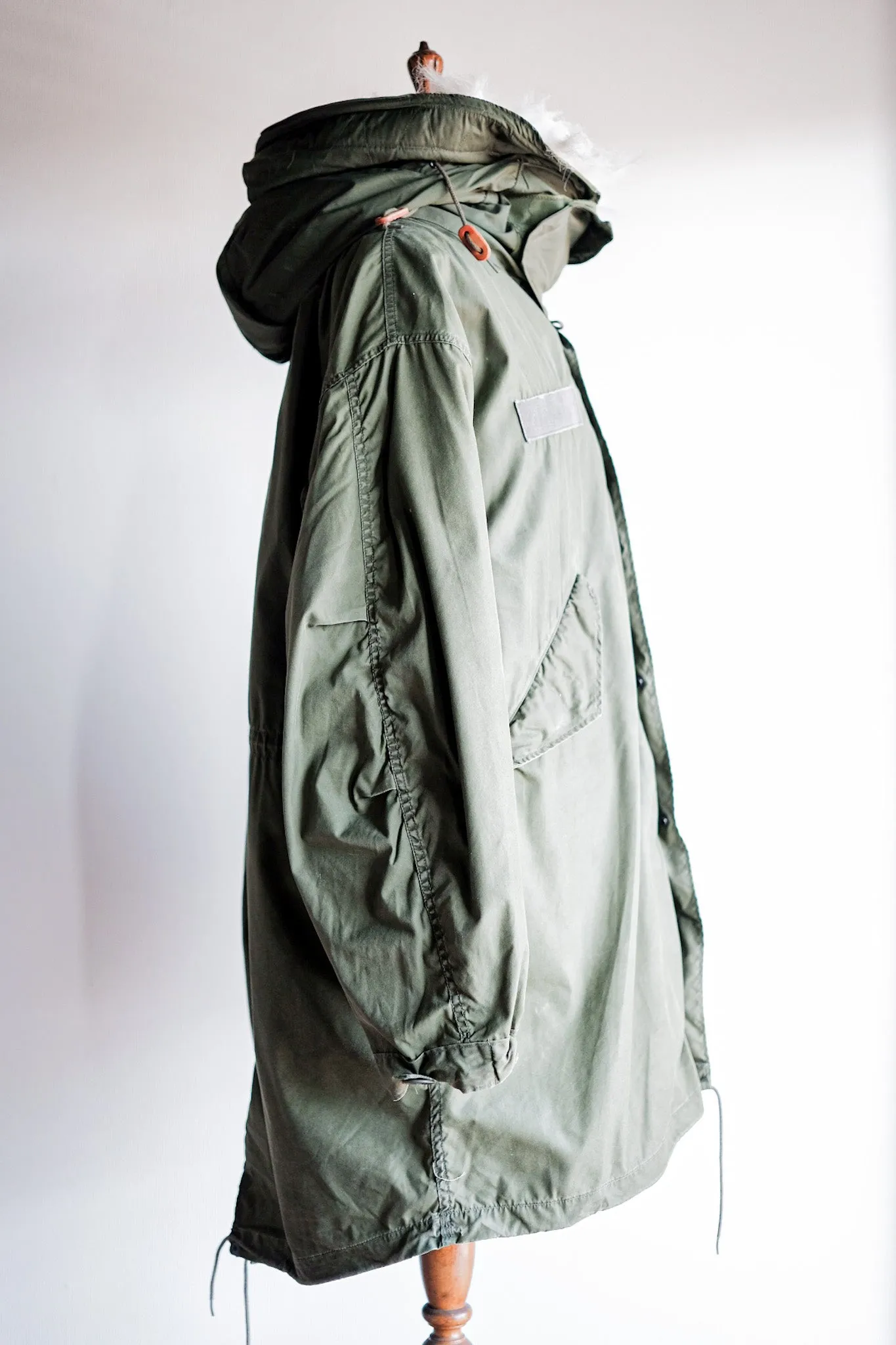 【~80's】U.S.ARMY M-65 Fishtail Parka Size.MEDIUM "Full Set"