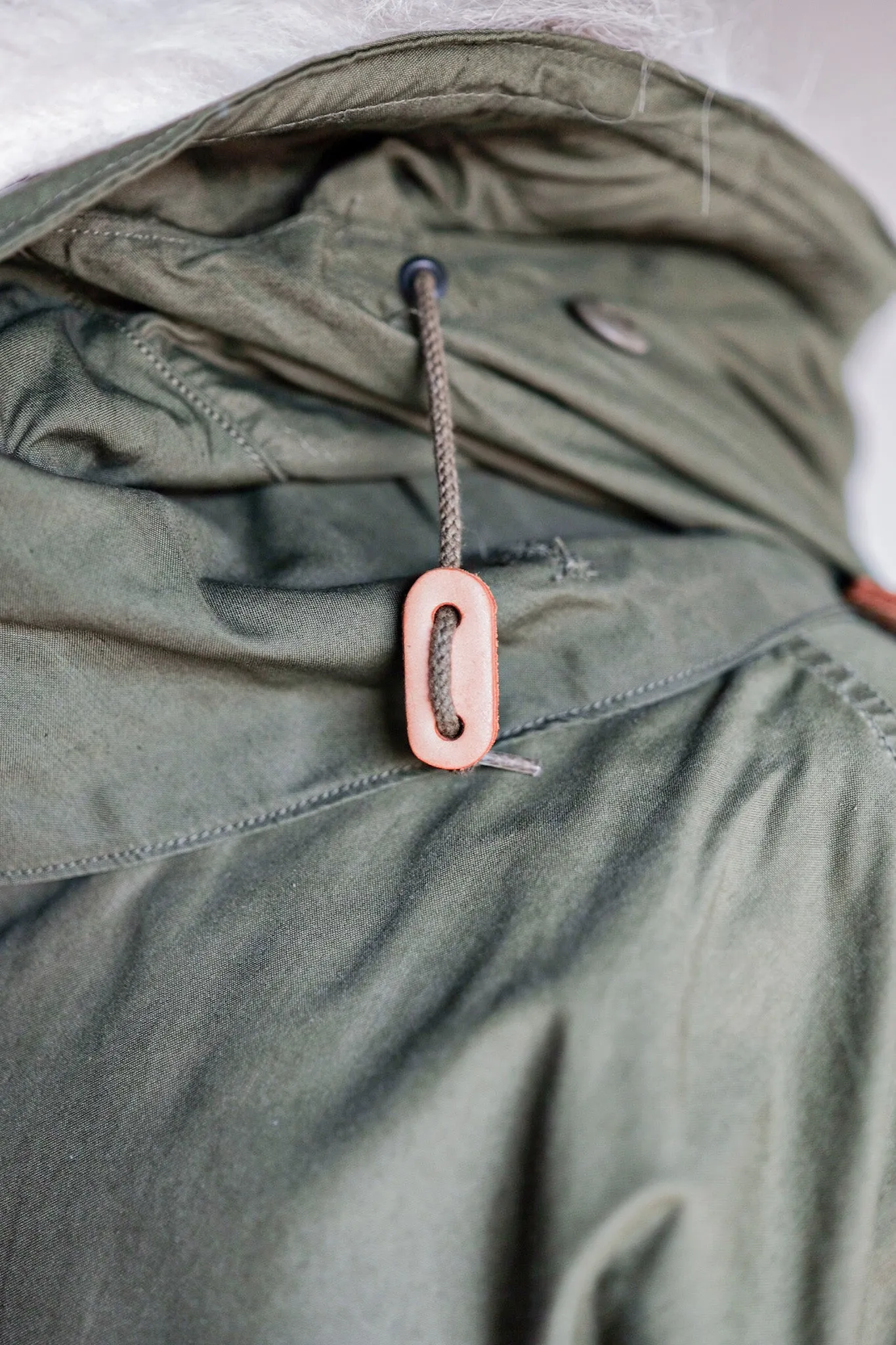 【~80's】U.S.ARMY M-65 Fishtail Parka Size.MEDIUM "Full Set"