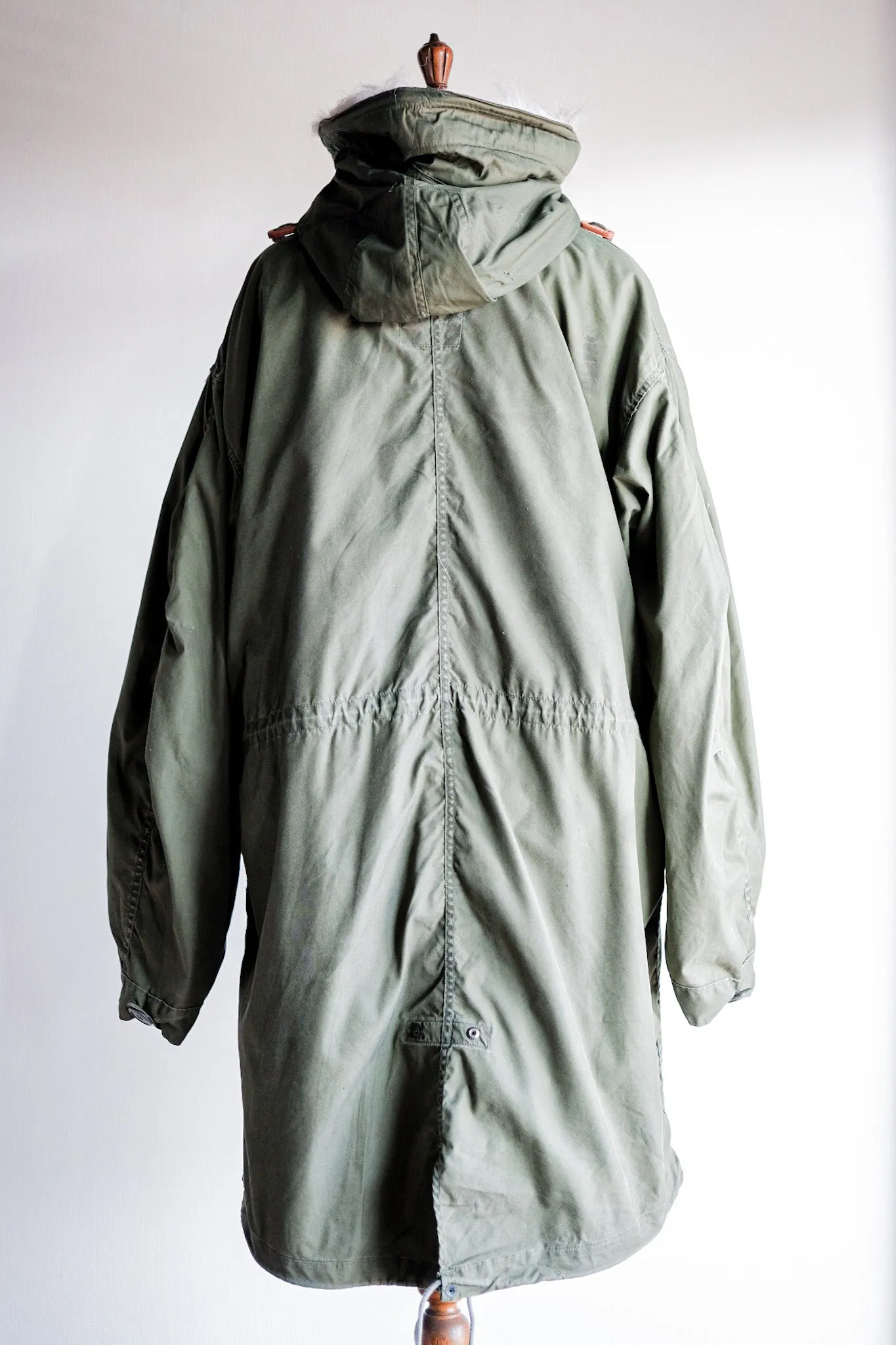 【~80's】U.S.ARMY M-65 Fishtail Parka Size.MEDIUM "Full Set"