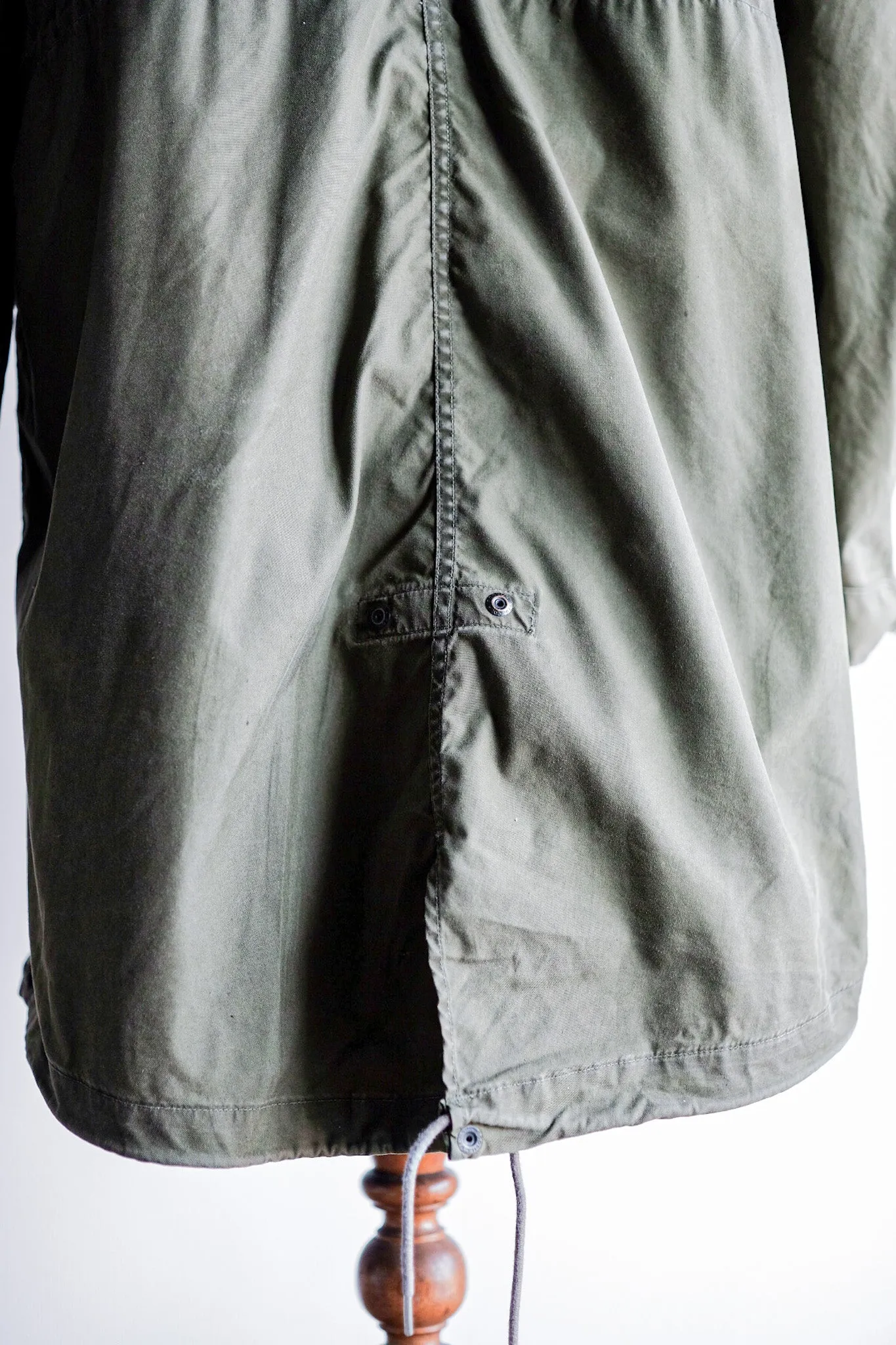 【~80's】U.S.ARMY M-65 Fishtail Parka Size.MEDIUM "Full Set"