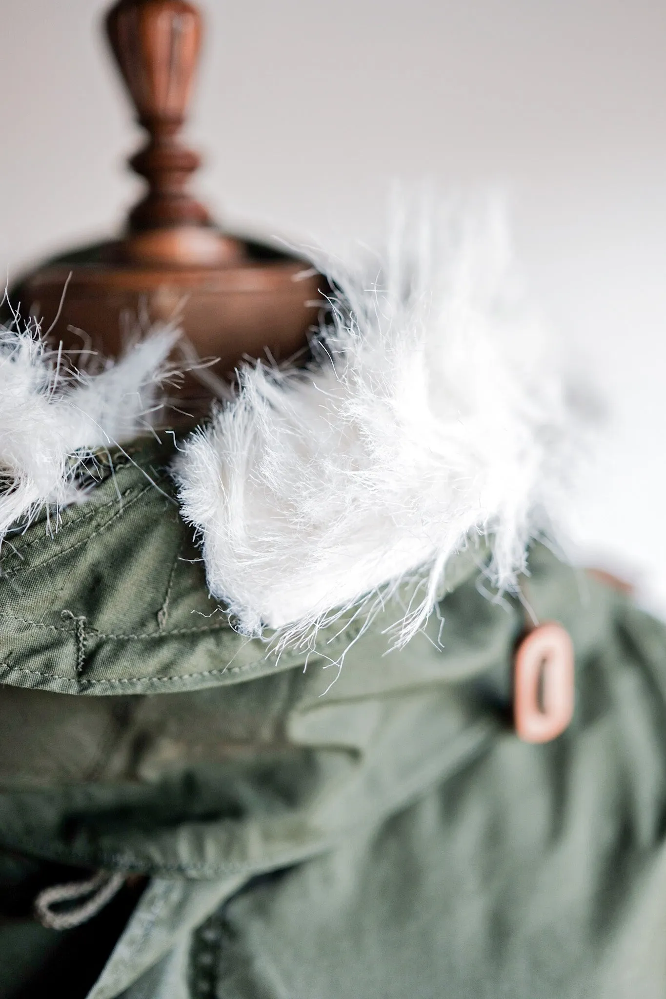 【~80's】U.S.ARMY M-65 Fishtail Parka Size.MEDIUM "Full Set"