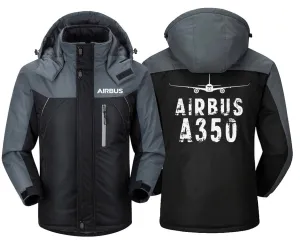 Airbus A350 Winter Jacket - Water-Resistant, Windproof, Slim Fit Design with Utility Pocket