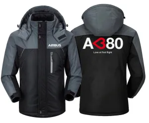 Airbus A380 Winter Jacket - Water Resistant, Slim Fit, Stylish Design with Utility Pocket