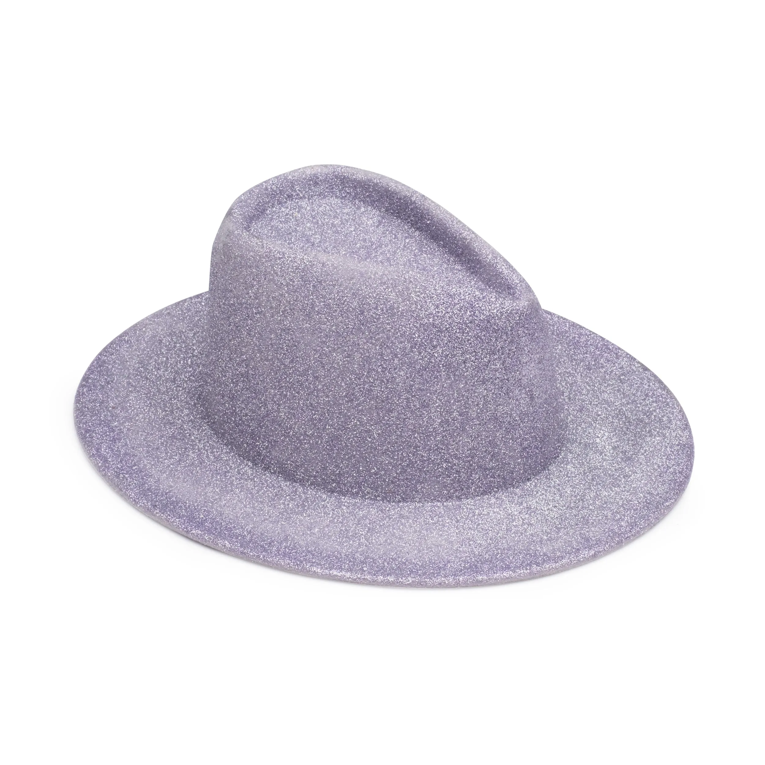 Blaine Glitter Wool Felt Fedora