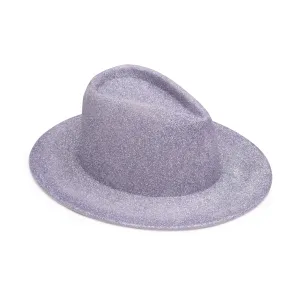 Blaine Glitter Wool Felt Fedora