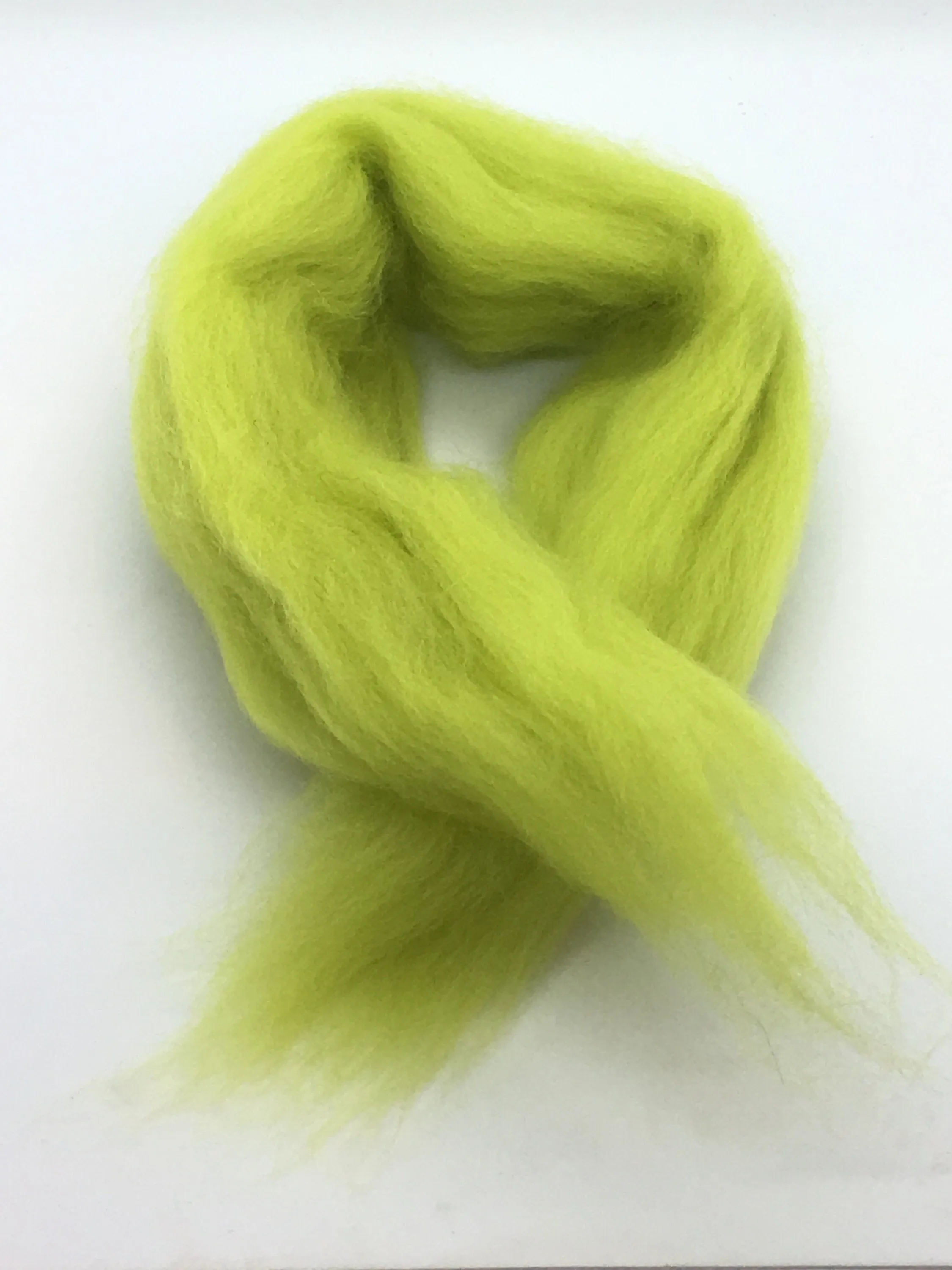 Celadon Celery Green Merino Wool Roving