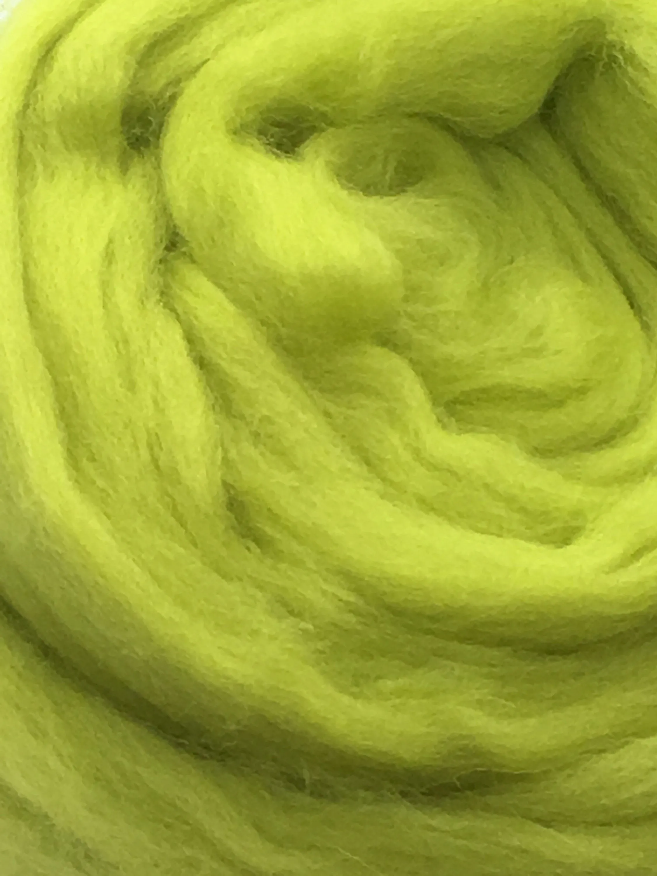 Celadon Celery Green Merino Wool Roving