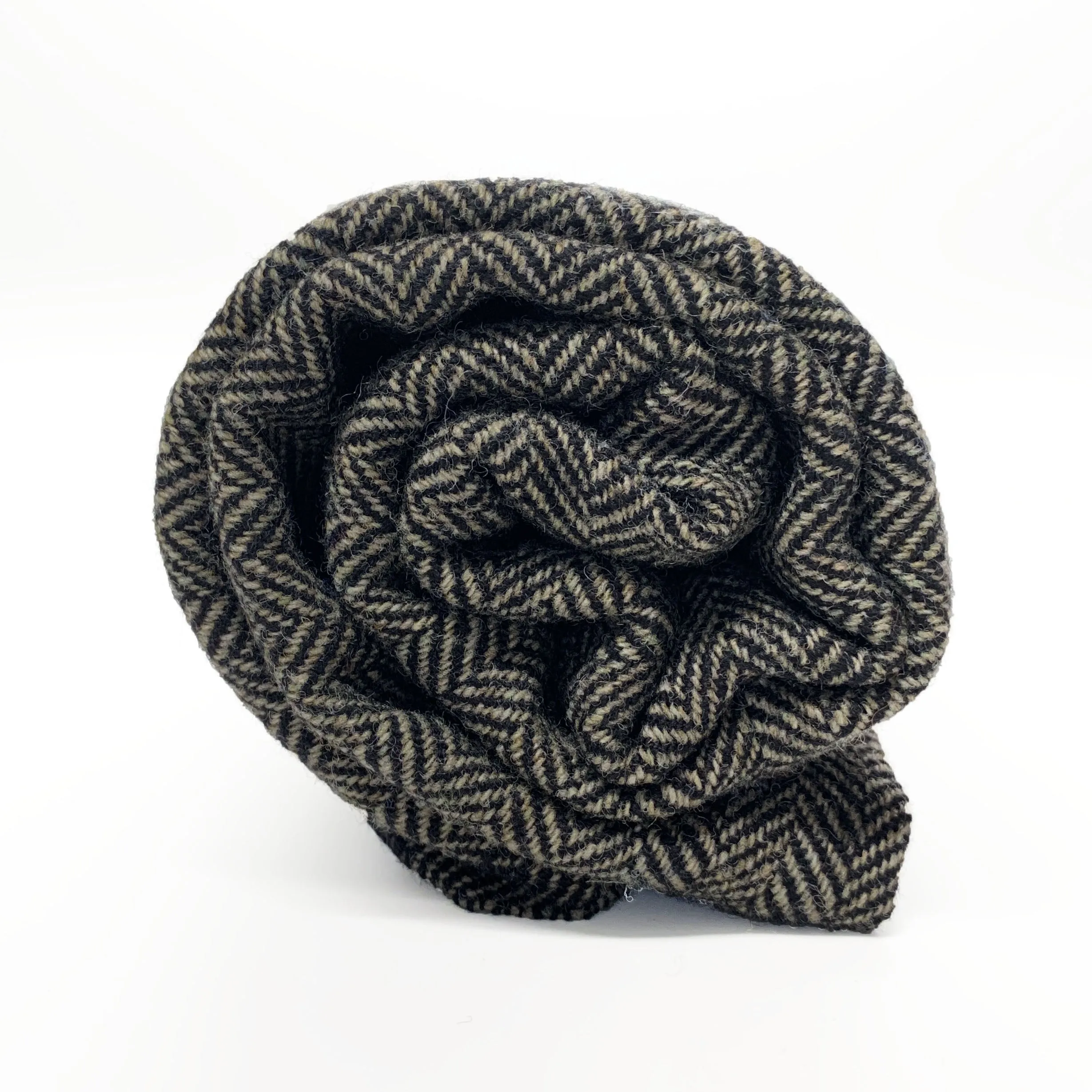 Charcoal Herringbone