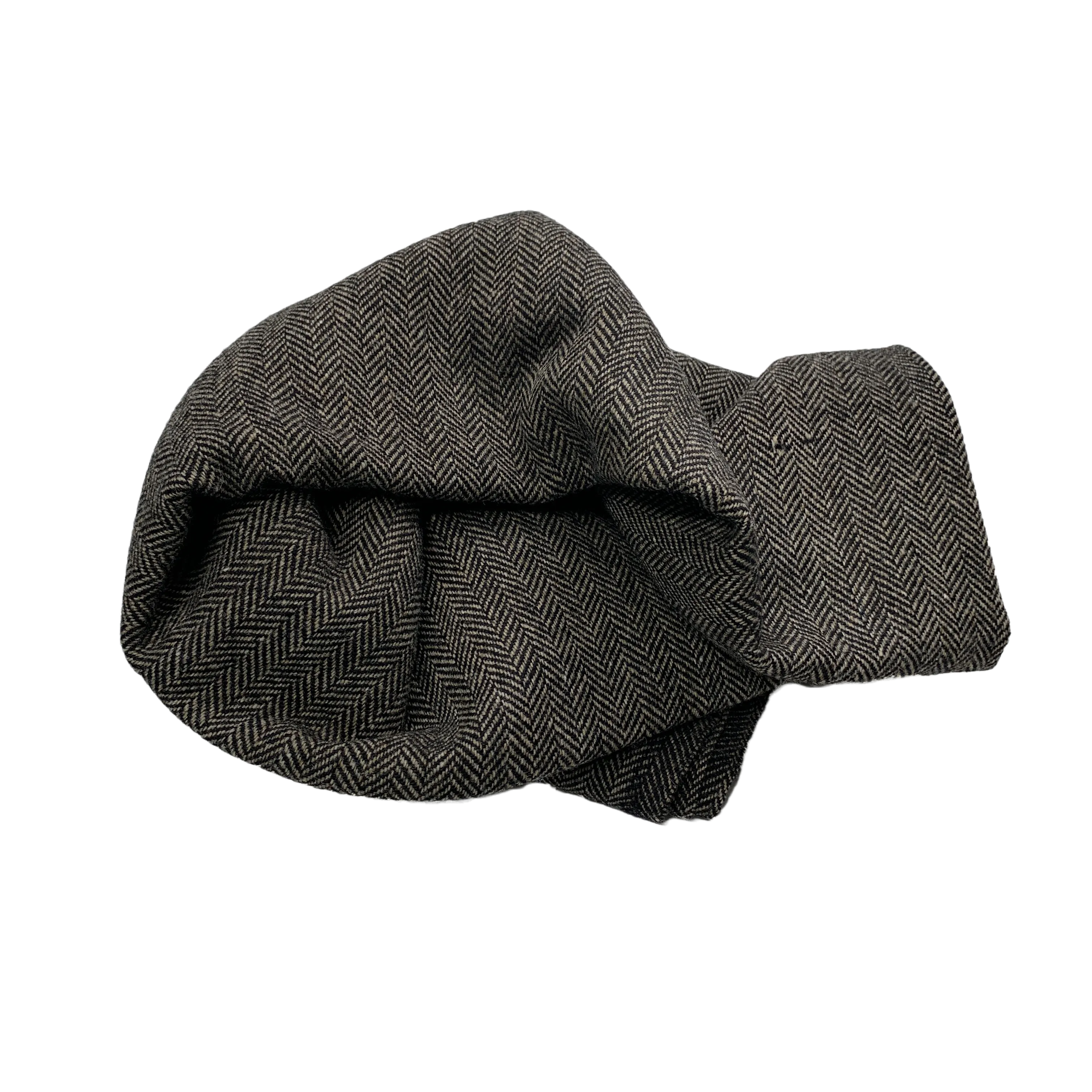 Charcoal Herringbone