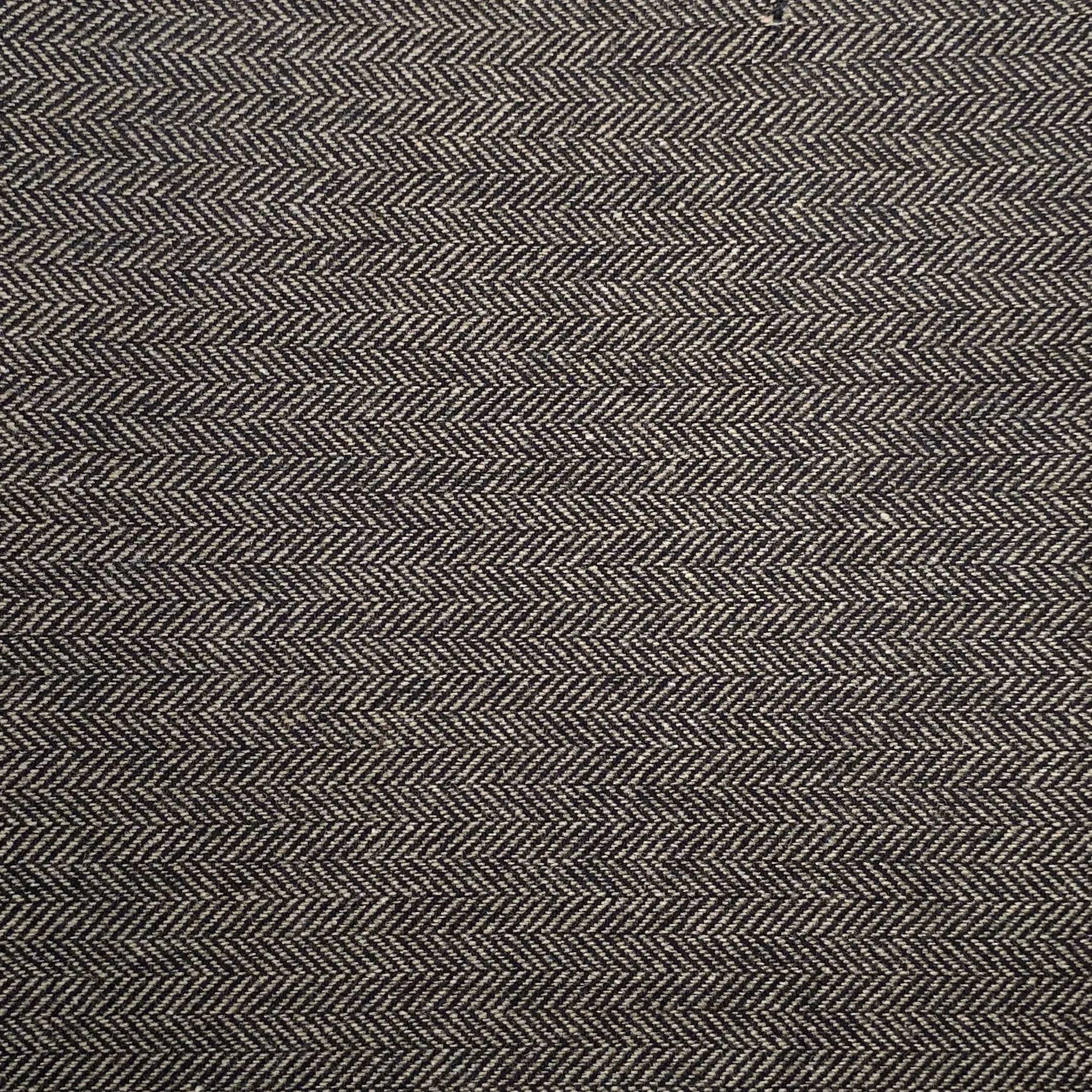 Charcoal Herringbone