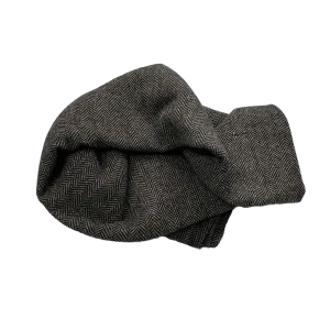 Charcoal Herringbone