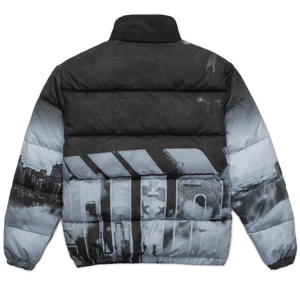 Chicago Skyline Puffer Jacket