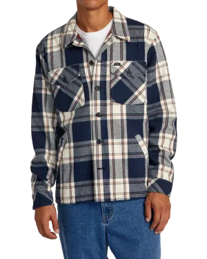 Flight Risk Shirt Jacket in Moody Blue