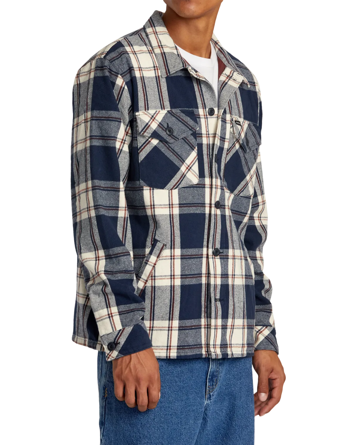 Flight Risk Shirt Jacket in Moody Blue
