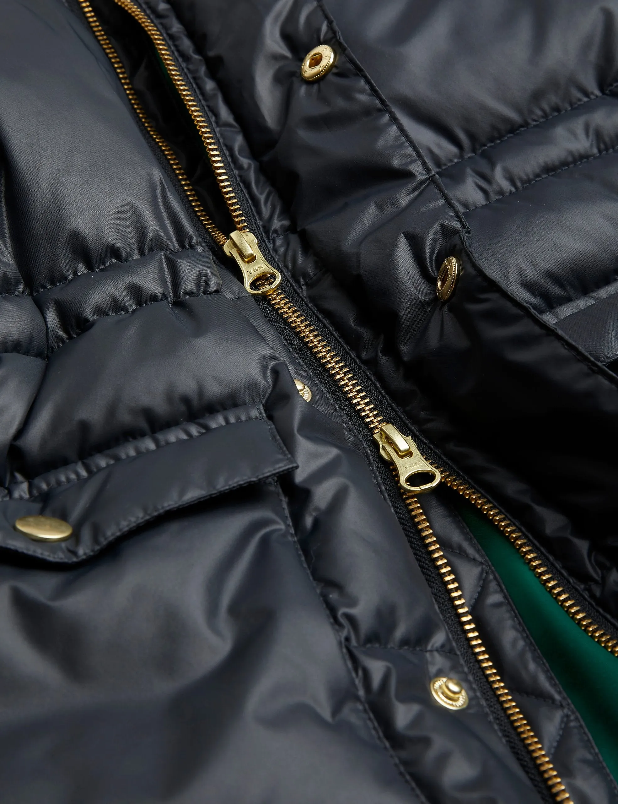 Heavy puffer jacket black