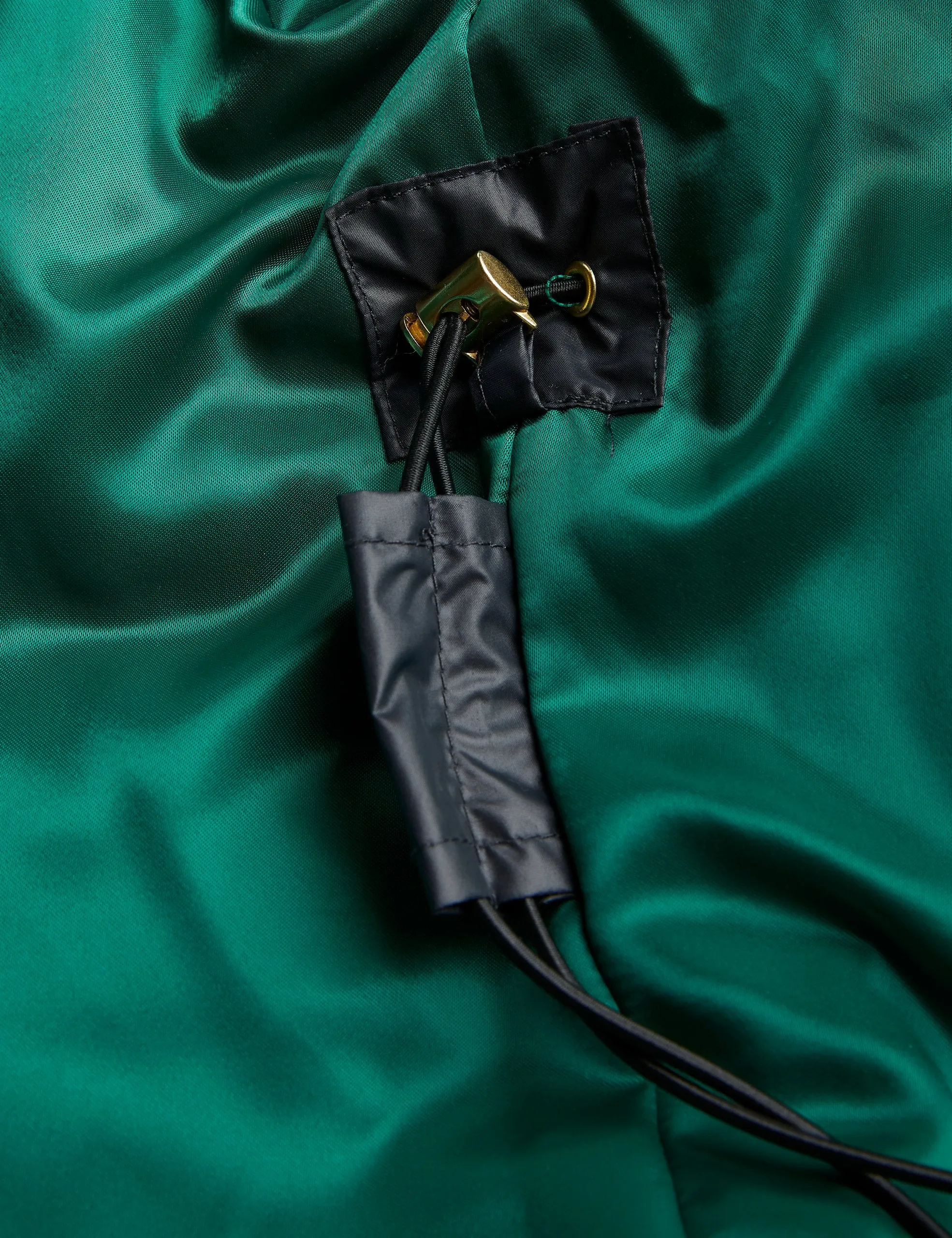 Heavy puffer jacket black