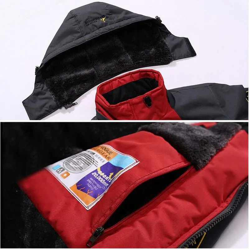Hooded Windbreaker Winter Parka