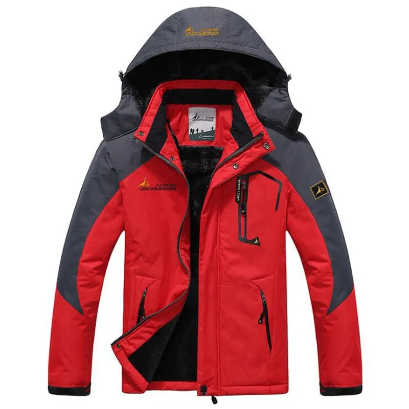Hooded Windbreaker Winter Parka