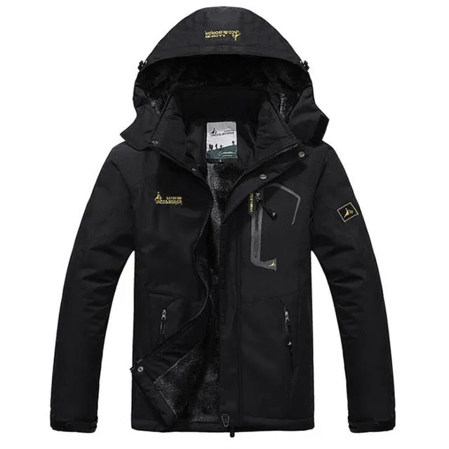 Hooded Windbreaker Winter Parka