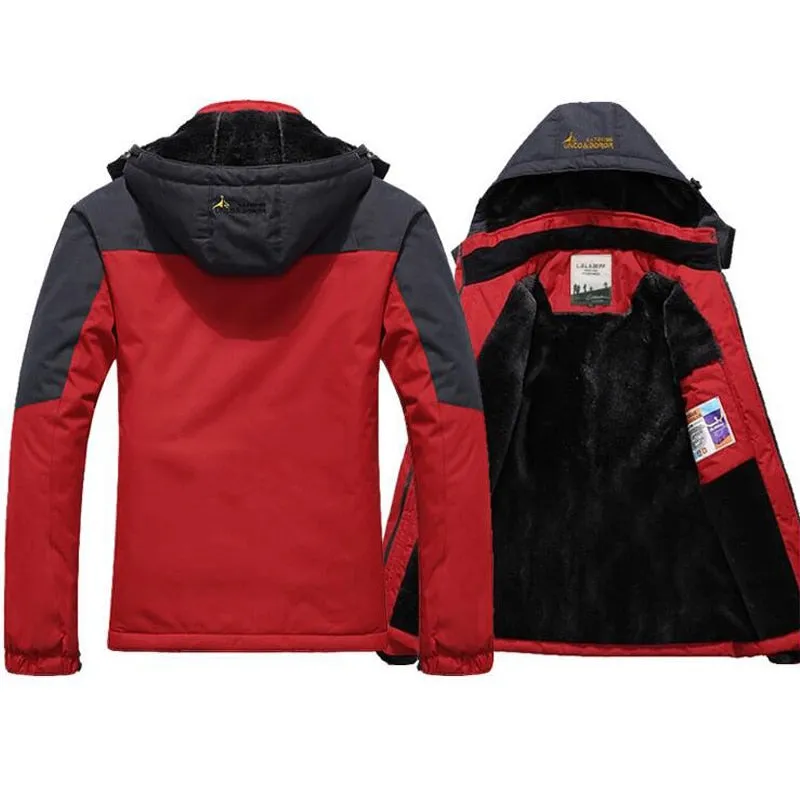 Hooded Windbreaker Winter Parka