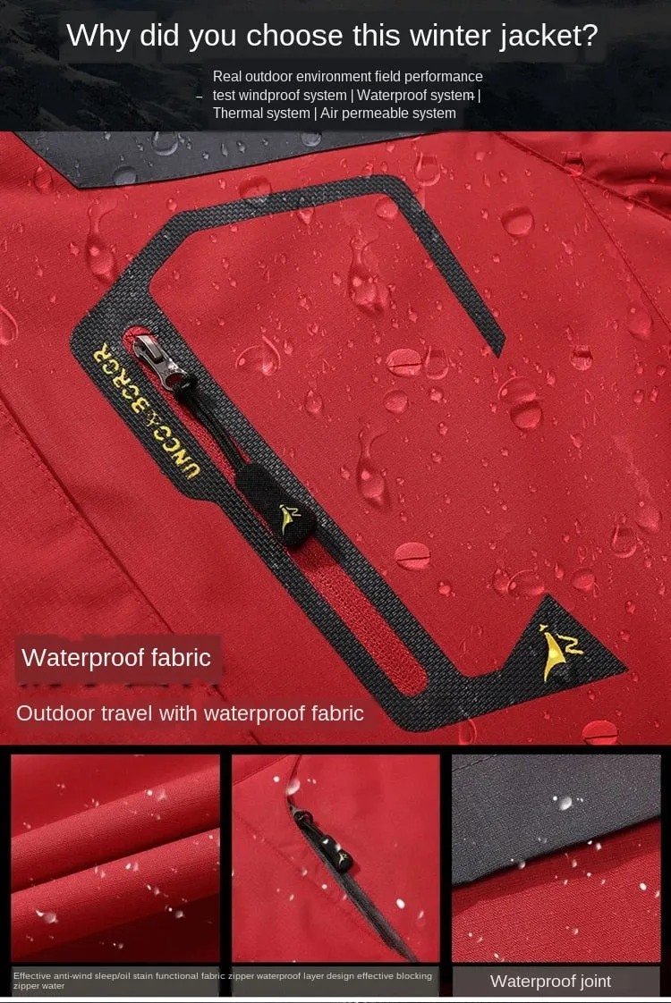 Hooded Windbreaker Winter Parka