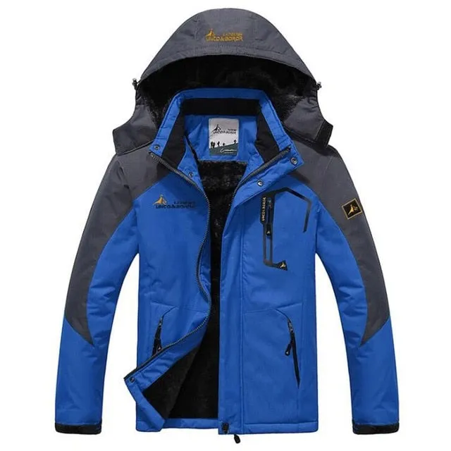 Hooded Windbreaker Winter Parka