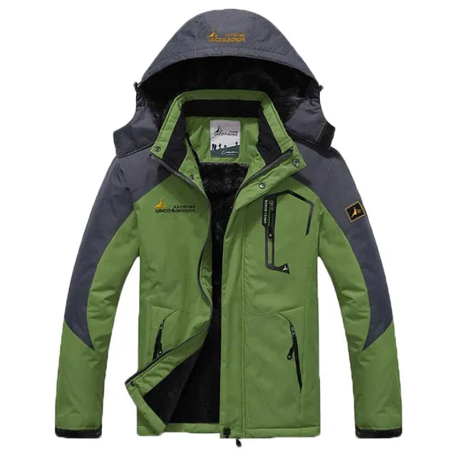 Hooded Windbreaker Winter Parka