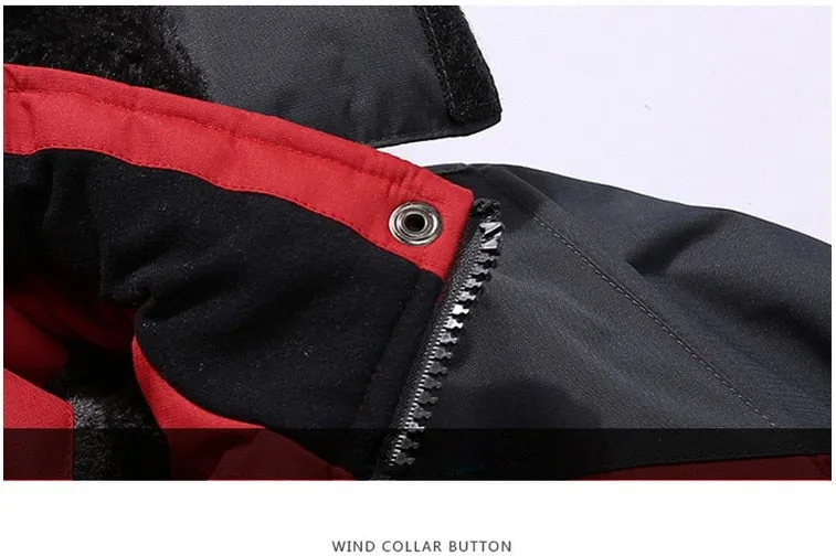 Hooded Windbreaker Winter Parka