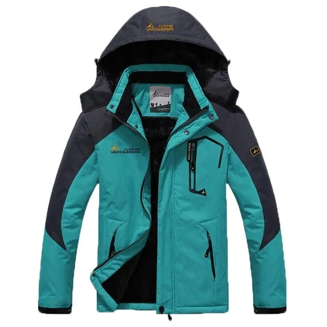 Hooded Windbreaker Winter Parka