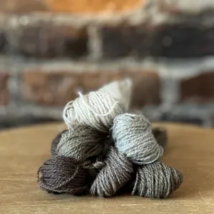 Individual Appleton Crewel Wool Skeins from the Elephant Grey Colorway