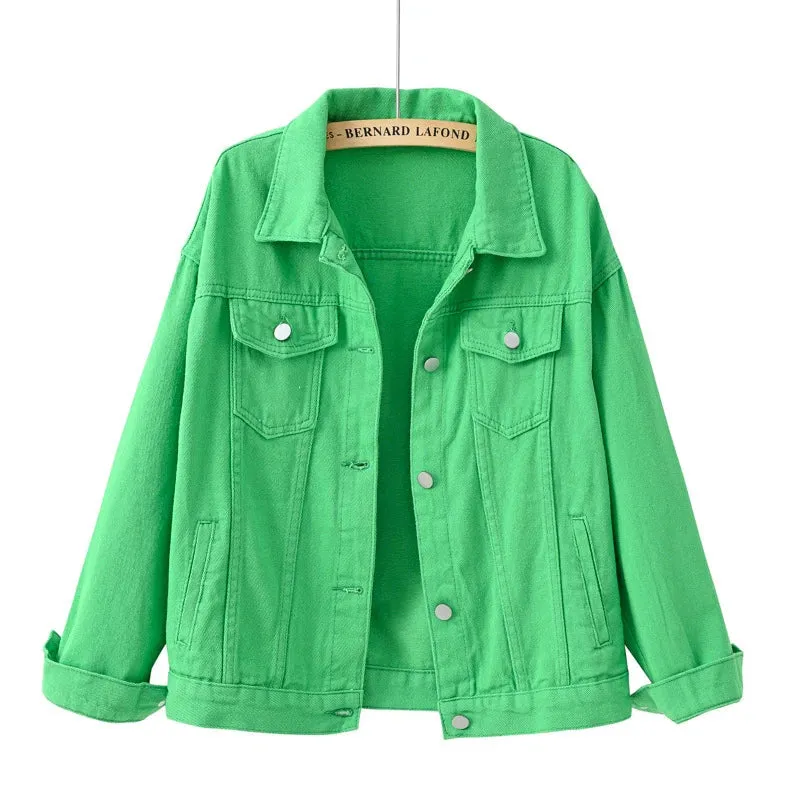 Ivyshape | Classic Women's Denim Jacket