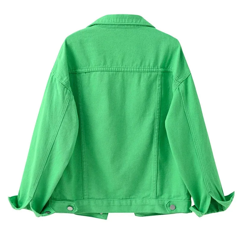 Ivyshape | Classic Women's Denim Jacket