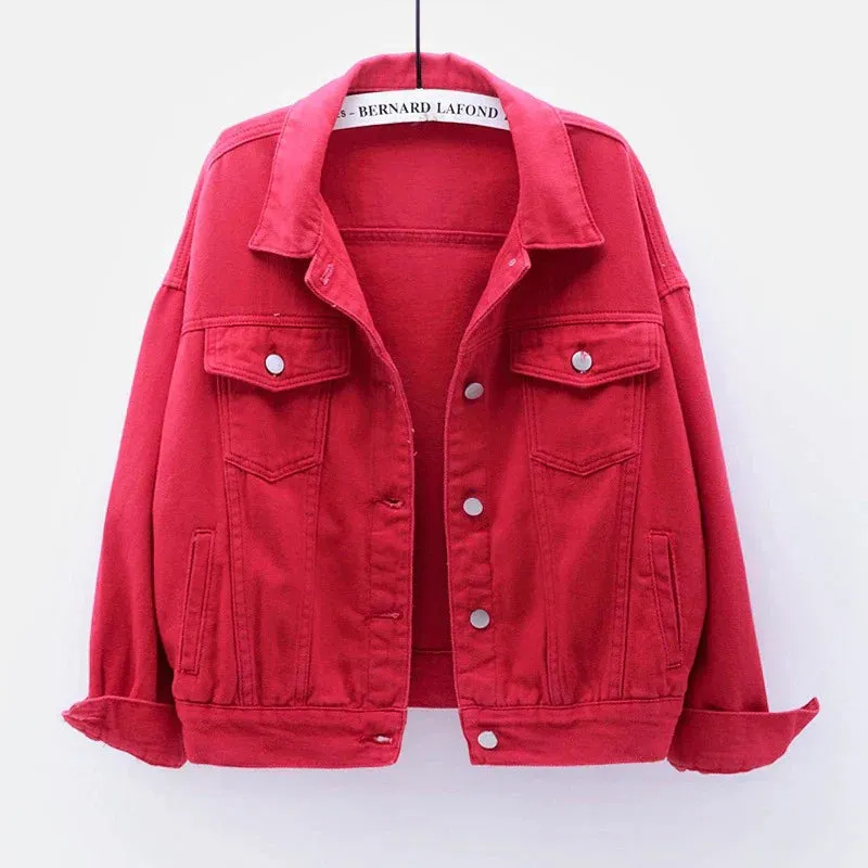 Ivyshape | Classic Women's Denim Jacket