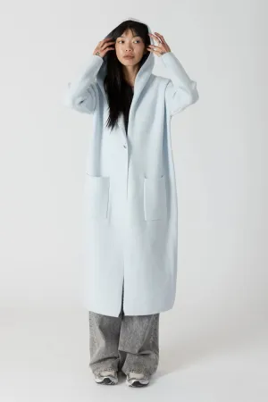 Lyla   Luxe Jiminy Long Hooded Coat Jacket