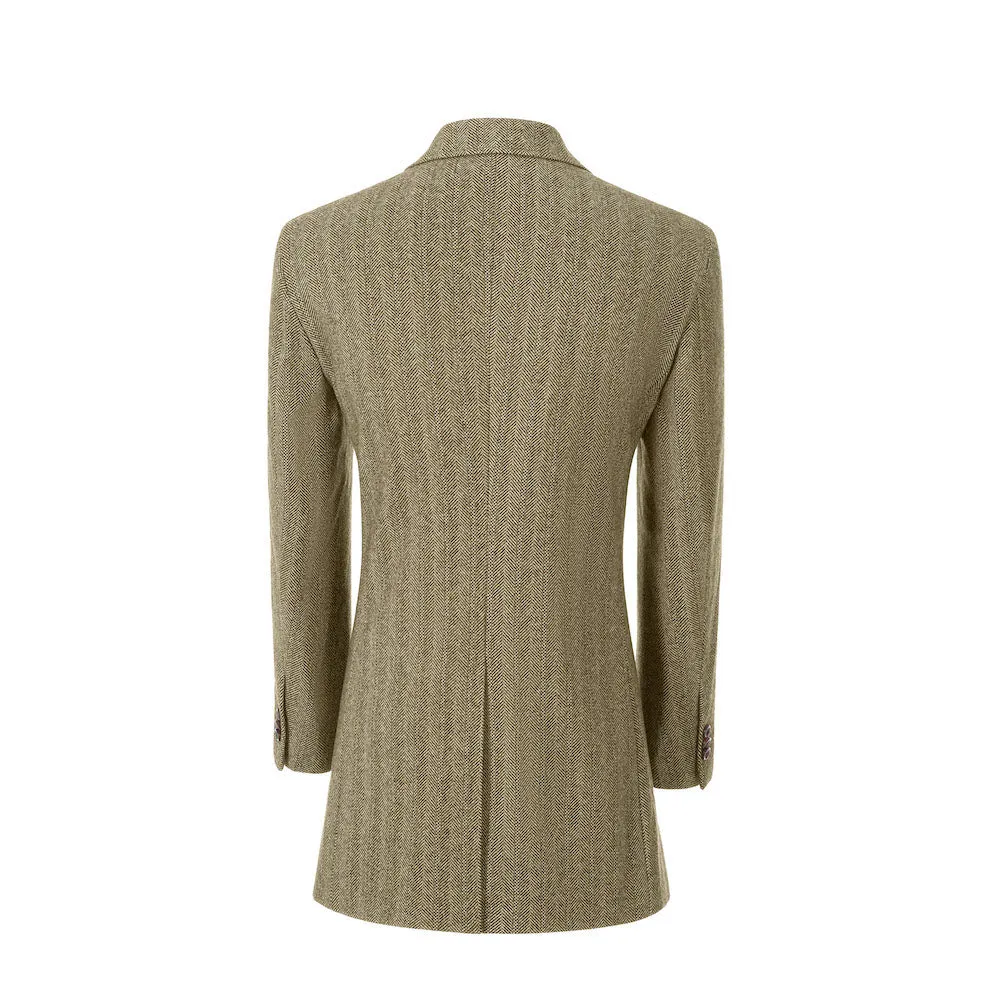 Men's Wool Coat Winter Double Breasted Long Coat 2769