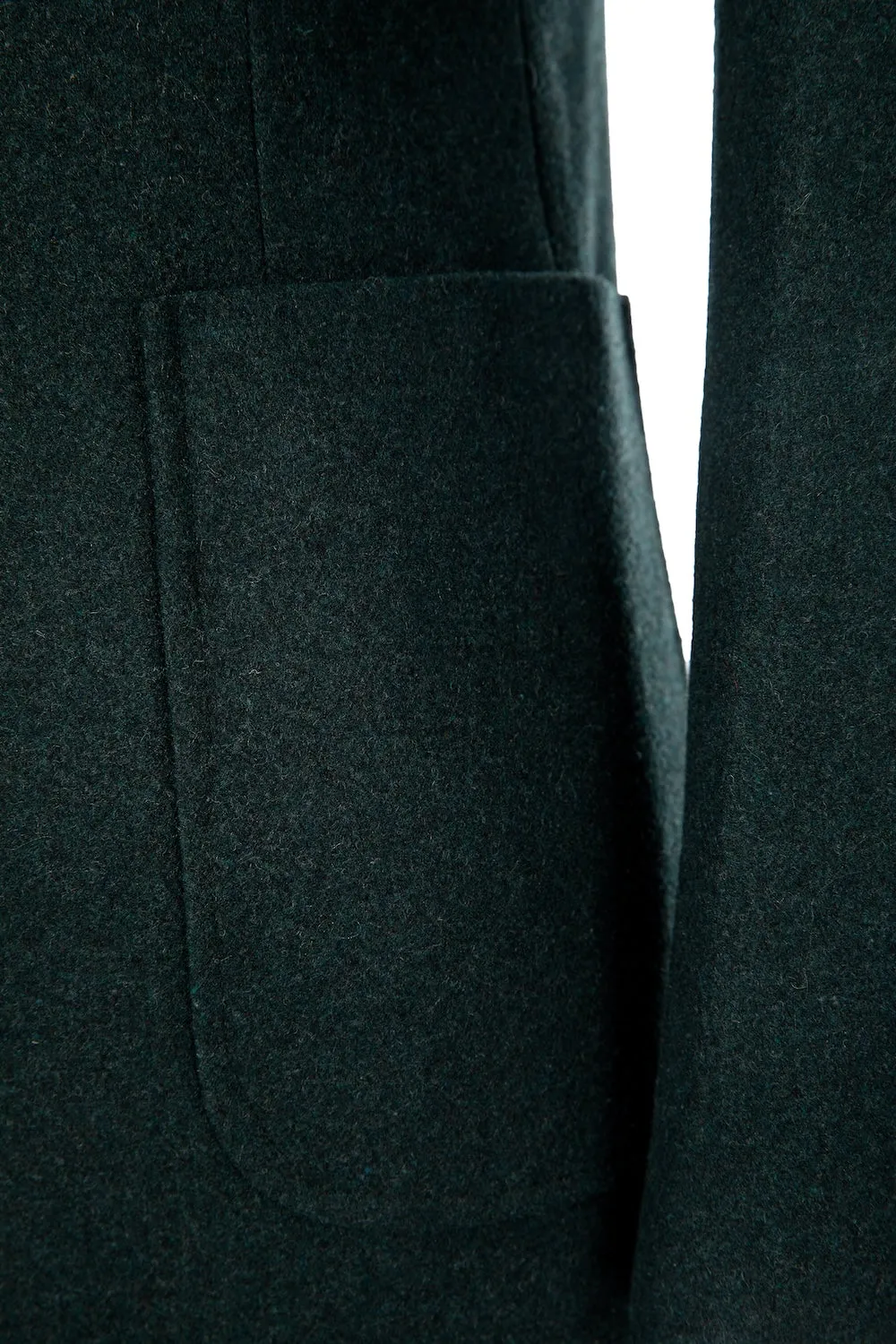Men's Wool Coat Winter Double Breasted Long Coat 2779