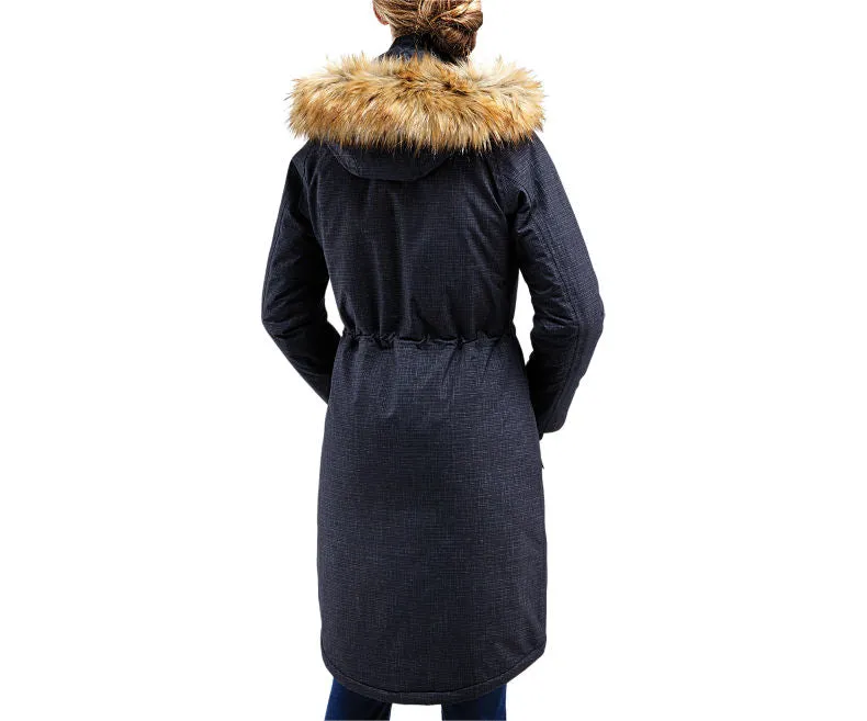 Merrell Lohri Long Redux Parka Jacket-Black Melange-Size X-Small
