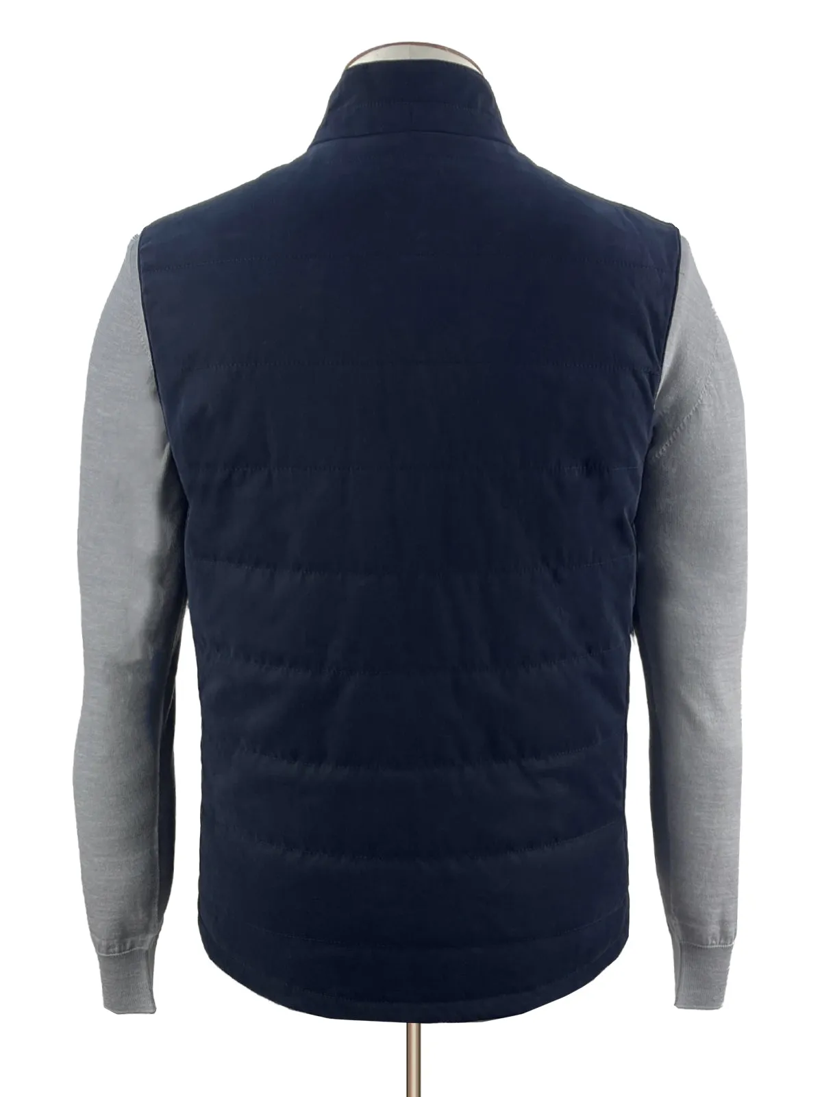 Midnight Quilted Vest