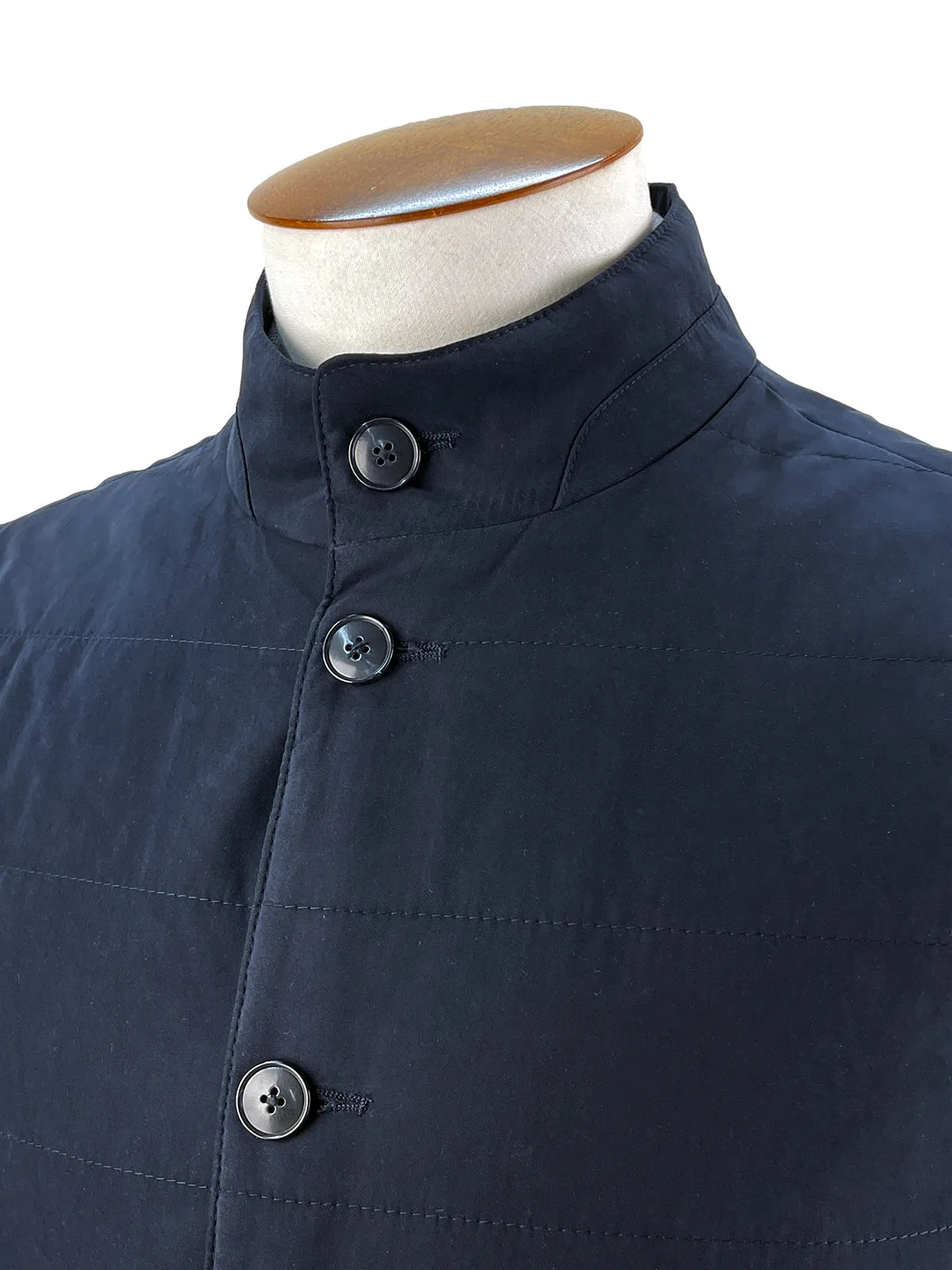 Midnight Quilted Vest