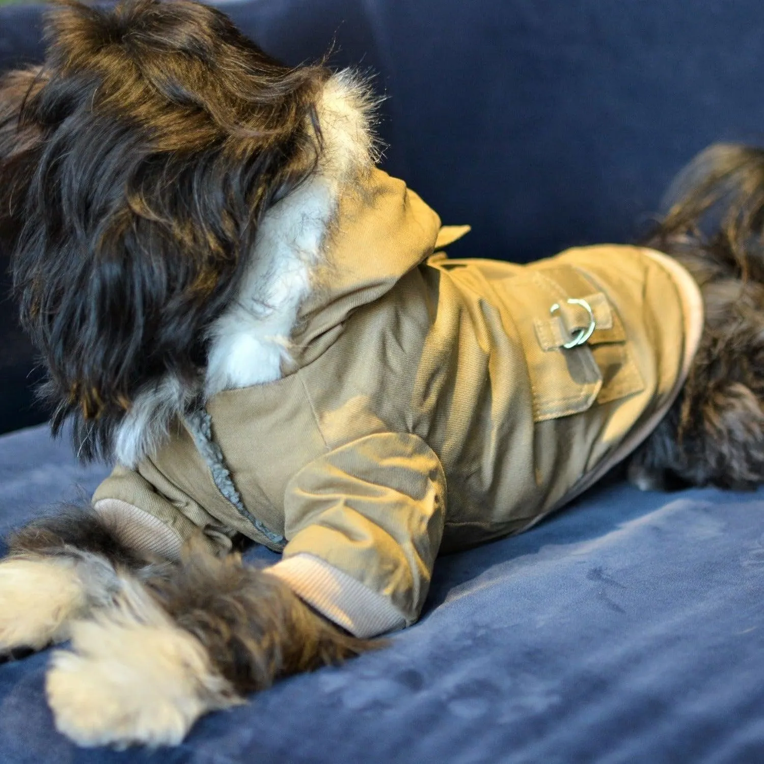 Military Dog Hoodie Jacket