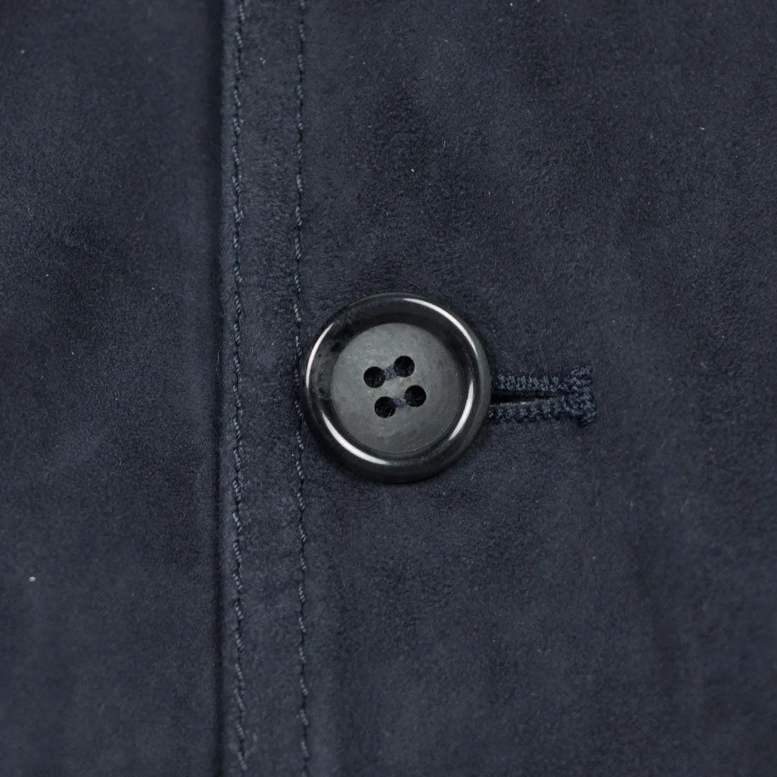 Navy suede Valstarino bomber jacket