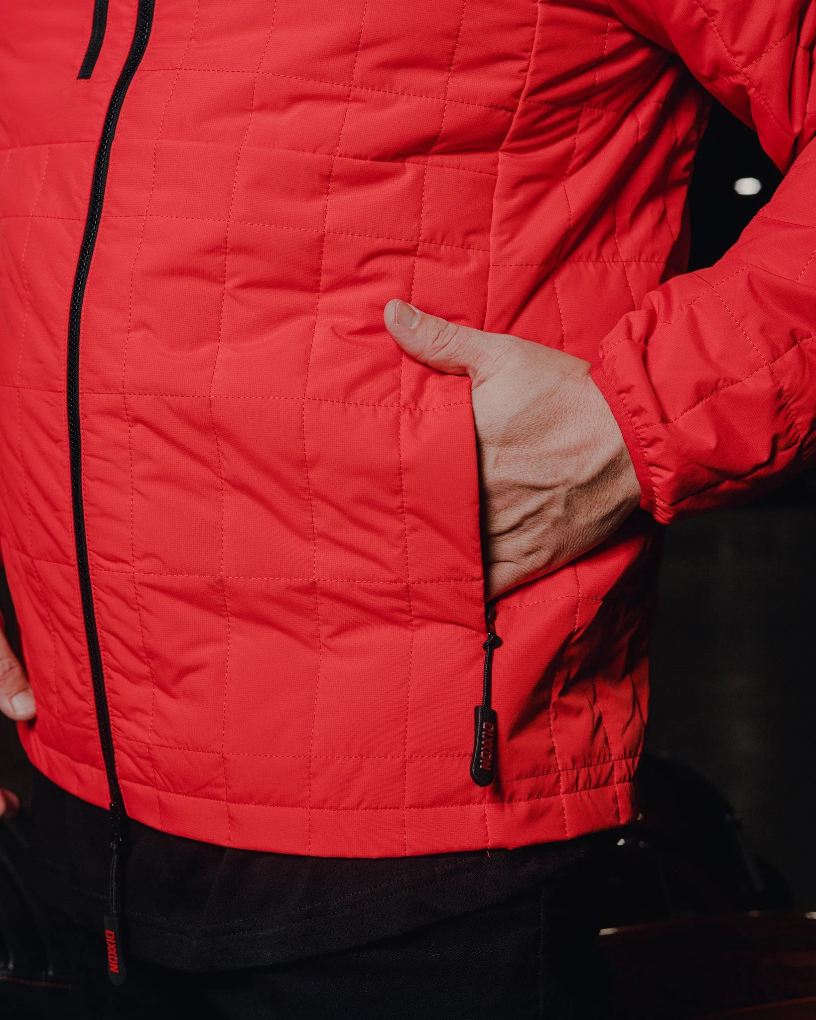 Nomad Puffer Jacket - Red
