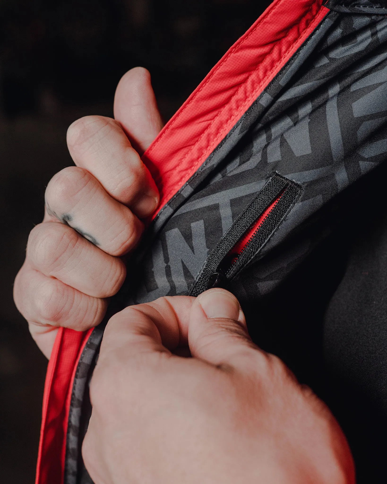 Nomad Puffer Jacket - Red