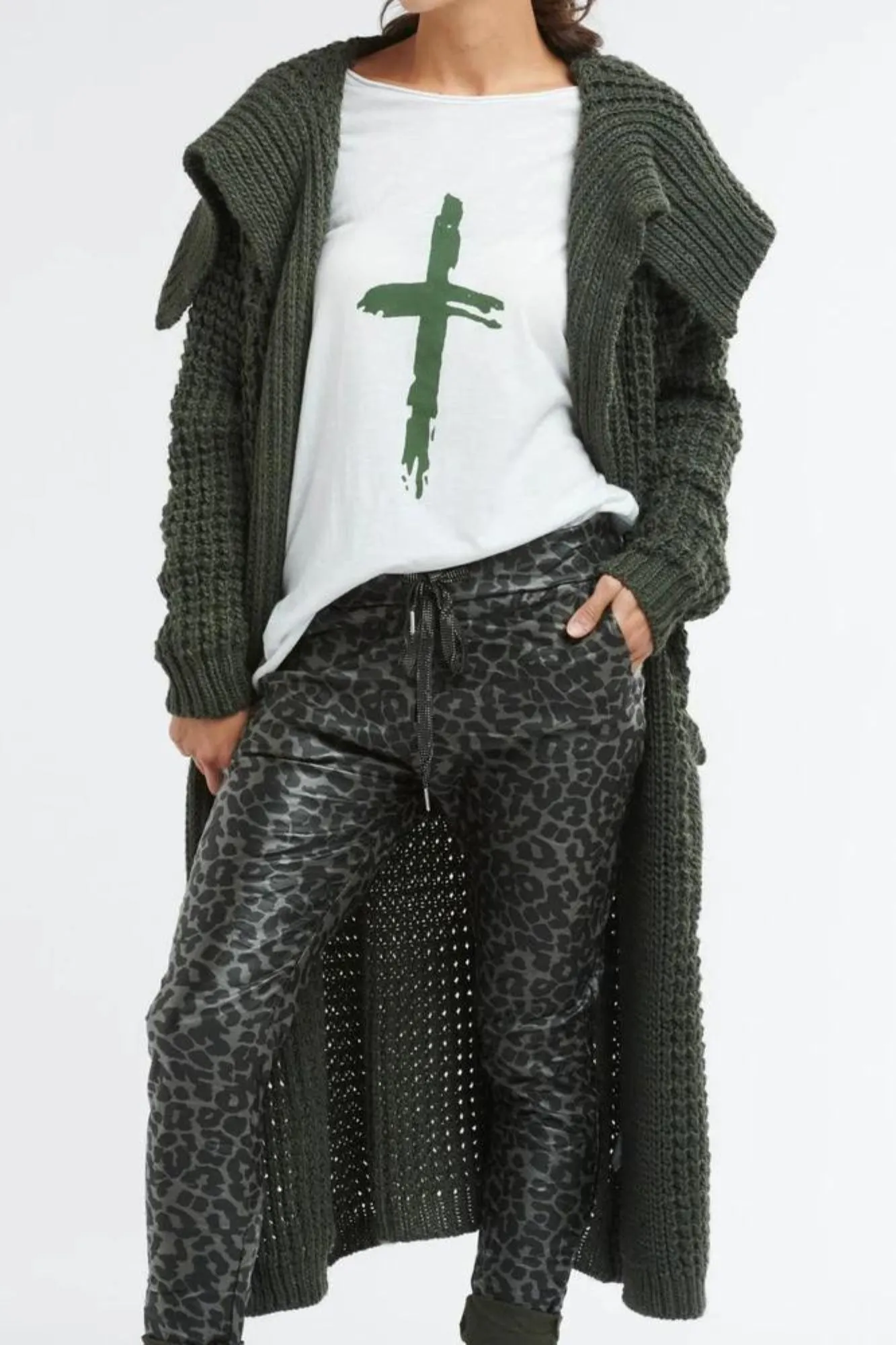 Pearl Cardi - Military