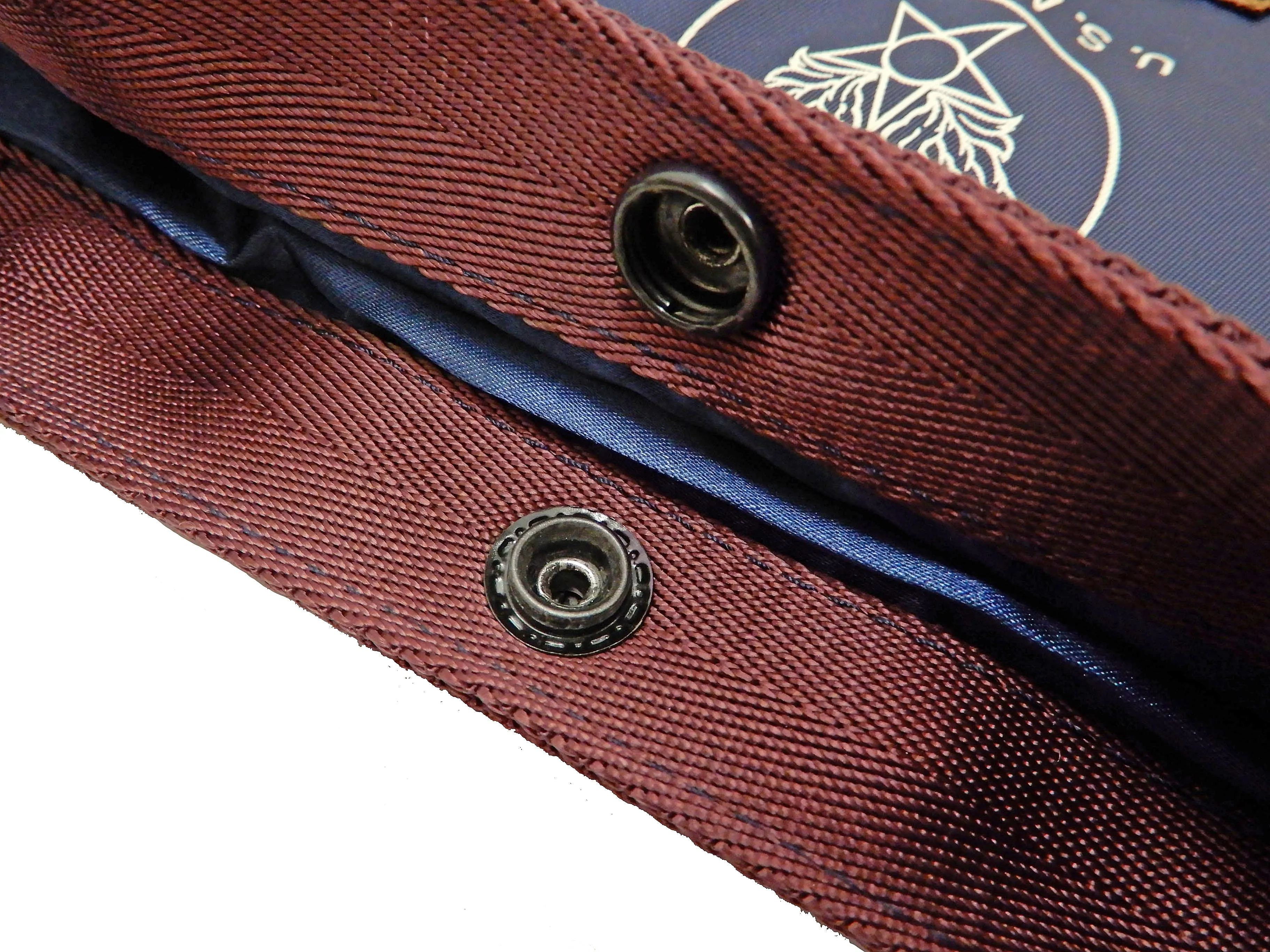 Pherrow's Military Style Tote Bag Men's Casual Small Nylon Tote Bag Pherrows 22S-PMTB1 Dark-Blue