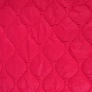 Quilted Coating - Hot Pink - SALE