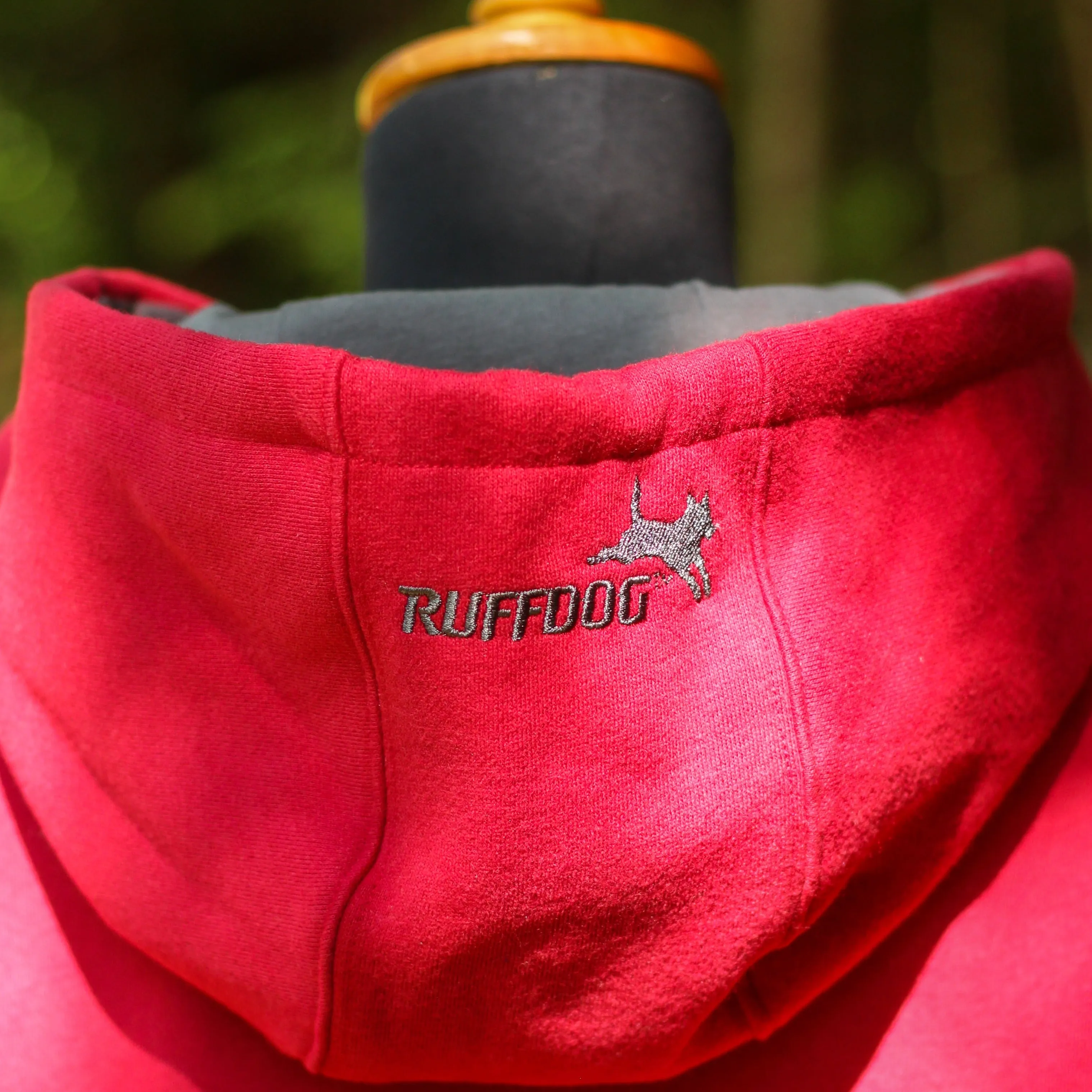 Ruffdog ODIN Hooded Fleece Dog Trainer Jacket BRICK