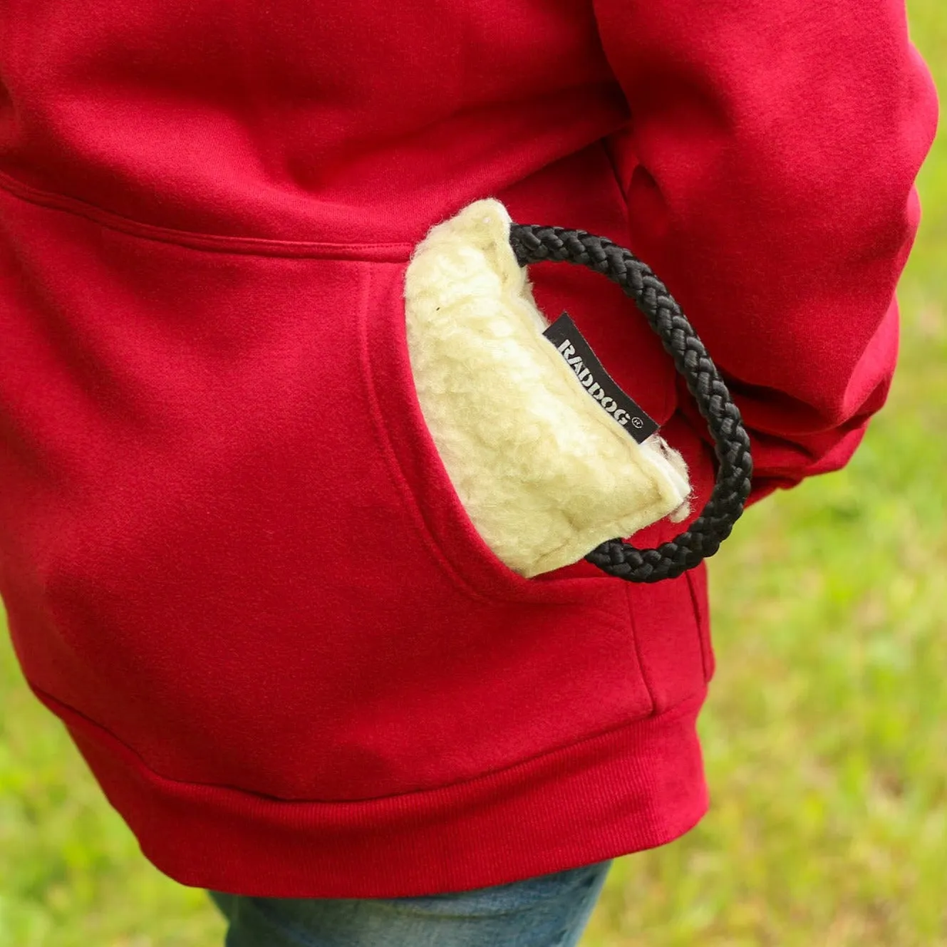 Ruffdog ODIN Hooded Fleece Dog Trainer Jacket BRICK