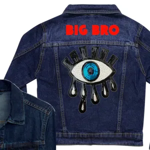 Sequin Eye Denim Jacket